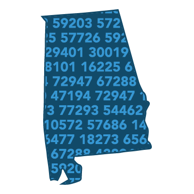 Income By Zip Code List: One State