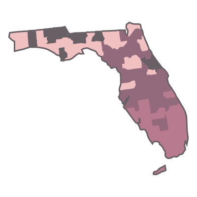 Map - Income By Zip Code: One State