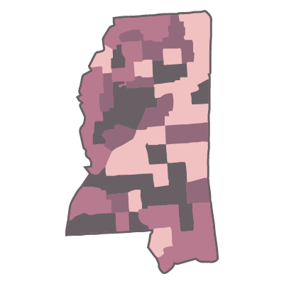 Map - Income By Zip Code: One State