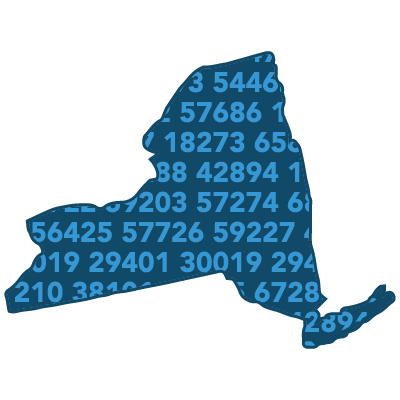 Income By Zip Code List: One State