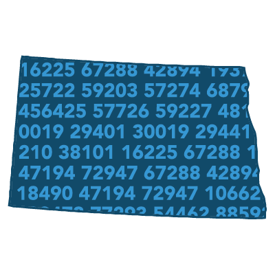 Income By Zip Code List: One State